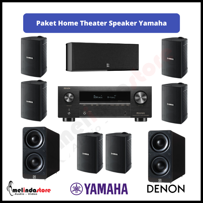 Paket Home Theater Speaker Yamaha 7.2